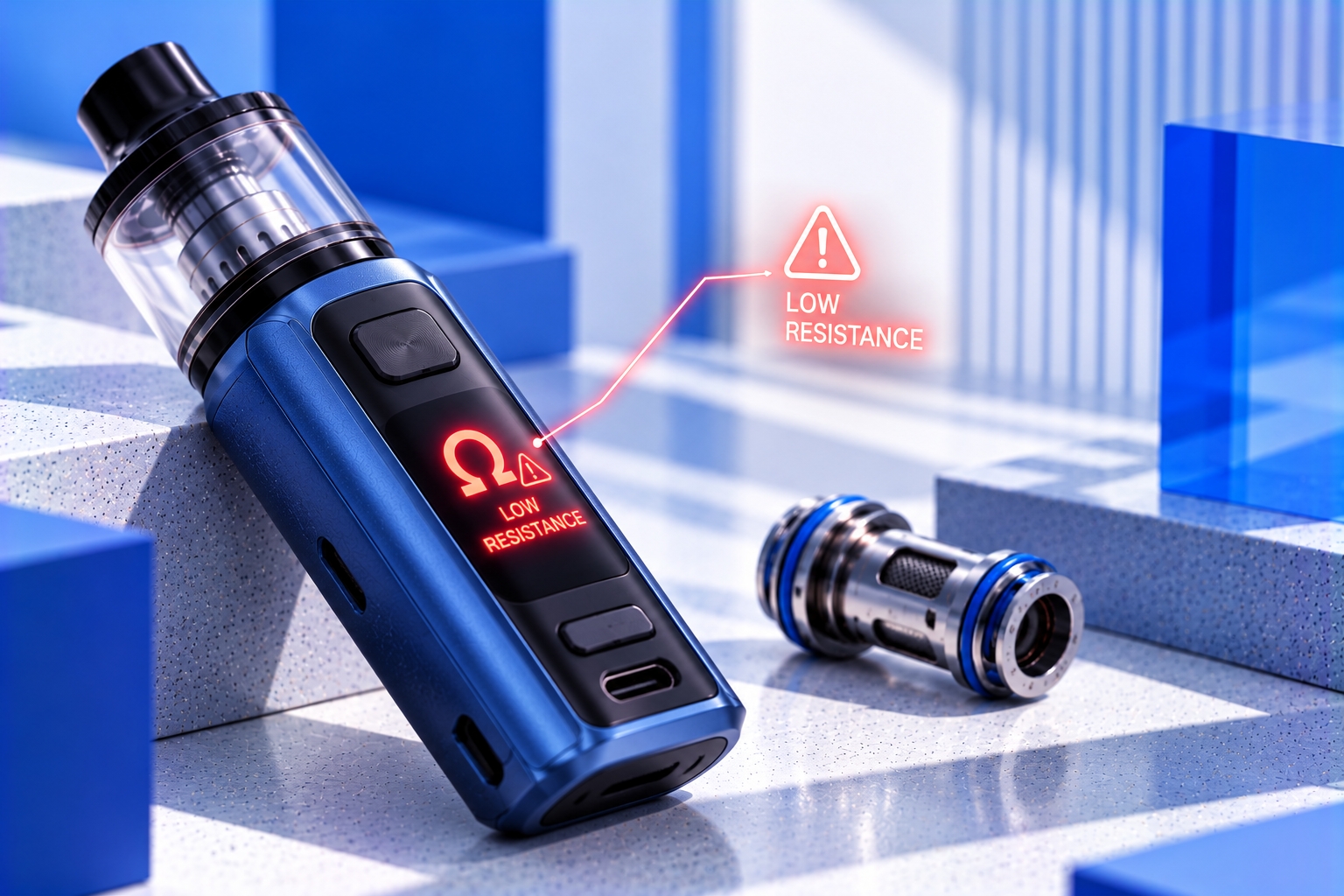 Why Does My Vape Say “Low Resistance”? Causes and Safe Troubleshooting